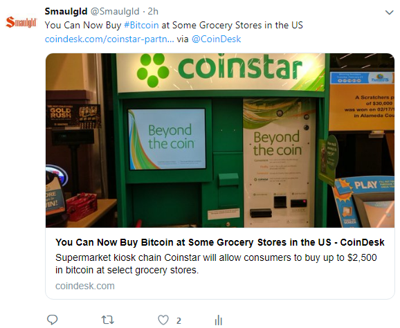 buy bitcoin with coinstar